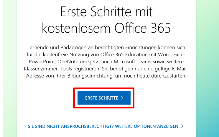 Erste Schritte